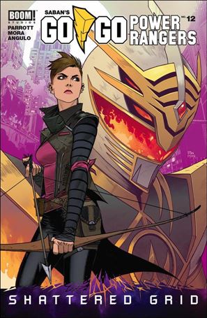 Saban's Go Go Power Rangers issue 12 Dan Mora Cover