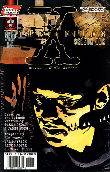X-Files: Season One issue 3-B Eugene Victor Tooms Cover 