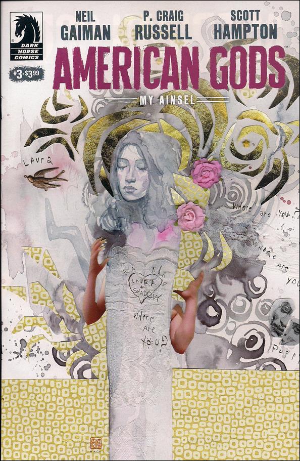 American Gods: My Ainsel issue 3-B David Mack Cover