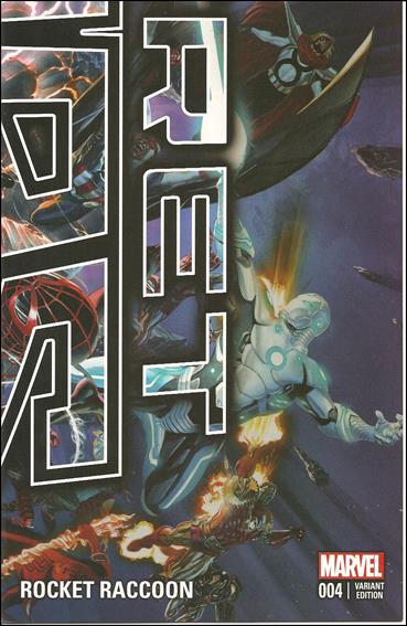 Rocket Raccoon (2014) issue 4-E Alex Ross "Secret Wars 2015" Connecting Cover