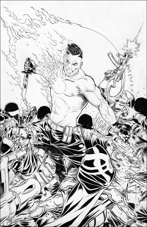 Bloodshot (2019) issue 1-S Billy Tucci Borderlands B&W Virgin Cover 1/250