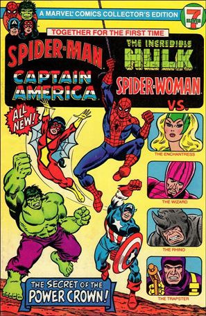 Spider-Man, Captain America, The Incredible Hulk, and Spider-Woman Cover Image 1