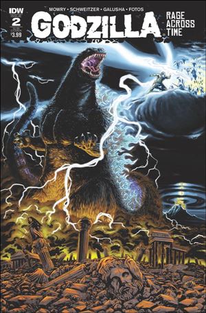 Godzilla: Rage Across Time issue 2-B Tadd Galusha Subscription Cover