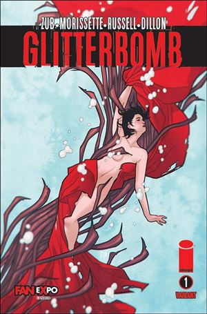 Glitterbomb issue 1-D Djibril Morissette-Phan Fan Expo Canada Cover