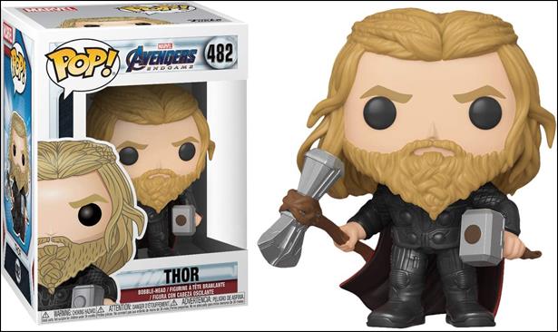 POP! Marvel figure 482 Thor with Mjolnir and Stormbreaker