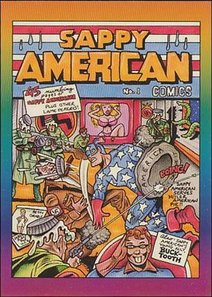 Defective Comics (Base Set) card 9 Sappy American #1