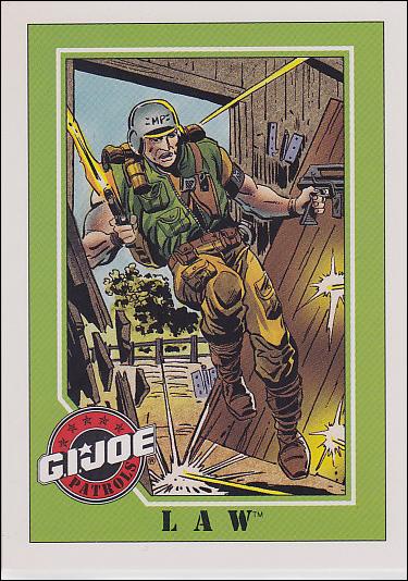 G.I. Joe (Base Set) card 139 Law