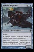 Magic the Gathering: Rise of the Eldrazi (Base Set) card 77 Merfolk Skyscout