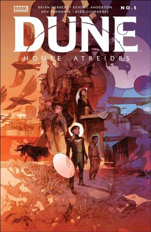 Dune: House Atreides issue 5-B Greg Tocchini Cover