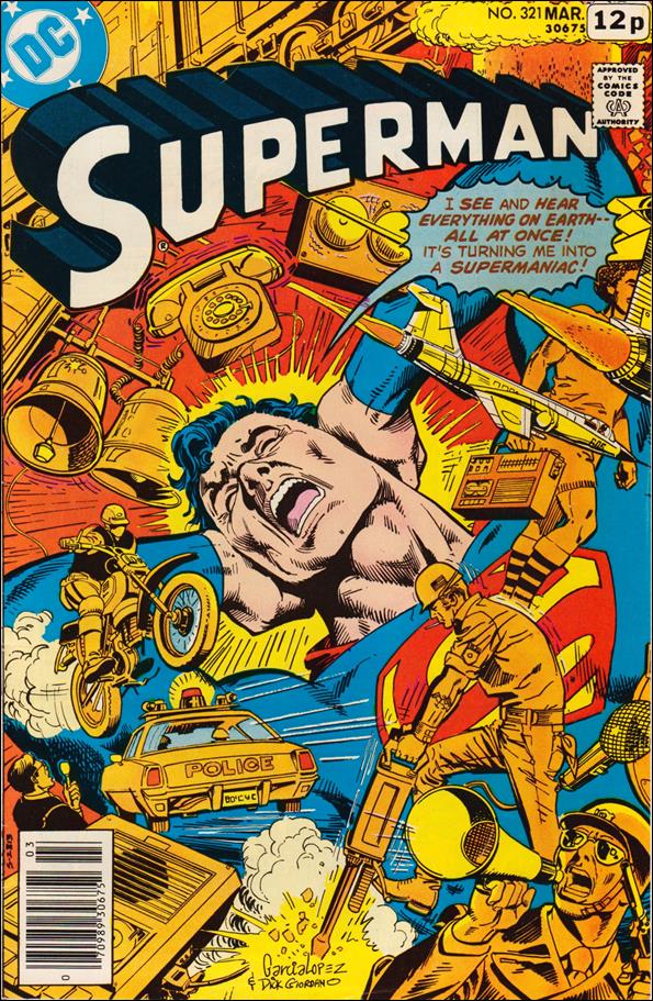 Superman (1939) issue 321-C UK Price Cover