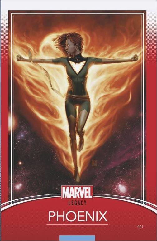Phoenix Resurrection: The Return of Jean Grey issue 1-C John Tyler Christopher Marvel Trading Card Cover