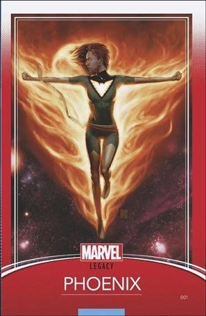Phoenix Resurrection: The Return of Jean Grey issue 1-C John Tyler Christopher Marvel Trading Card Cover