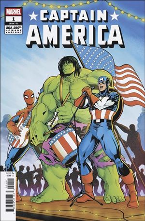 Captain America (2025) issue 1-G Luciano Vecchio 250th Homage Cover