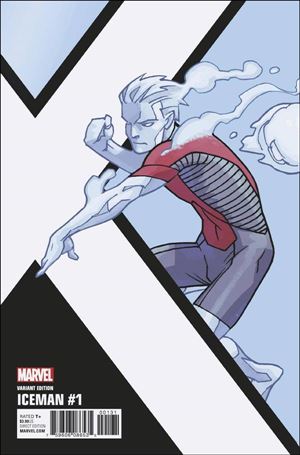 Iceman (2017) issue 1-D Leonard Kirk 1:10 Corner Box Cover