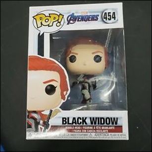 POP! Marvel figure 454 Black Widow