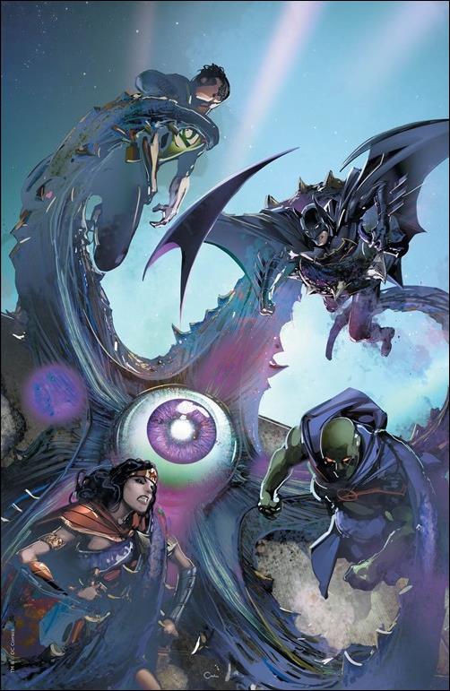 Justice League (2018) issue 1-JA Clayton Crain Comic Mint Virgin Cover 1/600