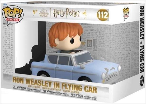 POP! Rides figure 112 Ron Weasley in Flying Car