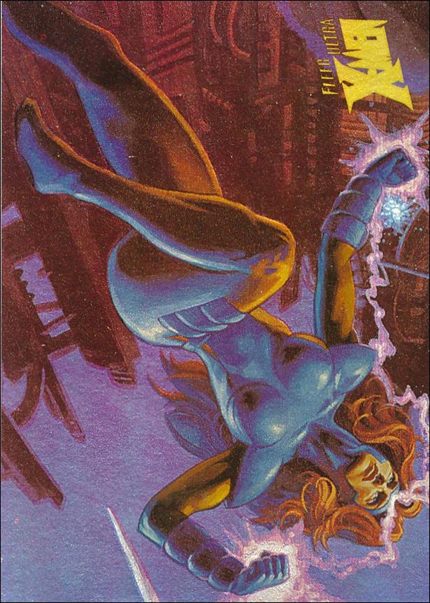 1996 Fleer Ultra X-Men: Wolverine (Holoflash Subset) card 1 Phoenix