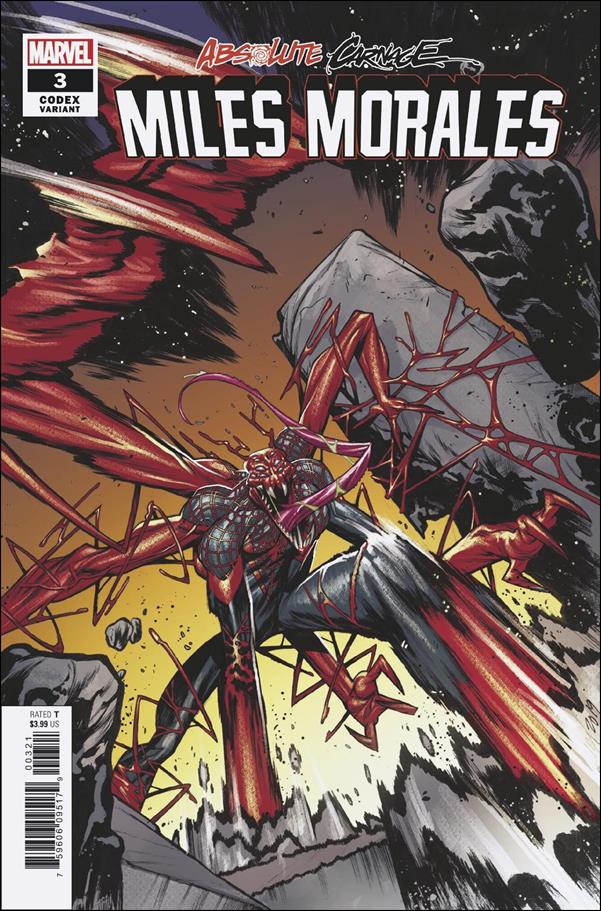 Absolute Carnage: Miles Morales issue 3-C Kim Jacinto 1:25 Codex Cover