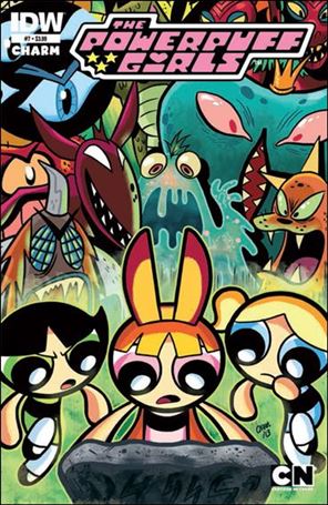 Powerpuff Girls (2013) issue 7 Derek Charm Cover
