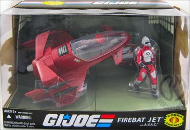 G.I. Joe 25th Anniversary Vehicles figure 10 Firebat with A.V.A.C.
