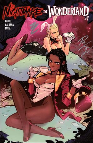Nightmare in Wonderland issue 1-B Conor Hughes Cover