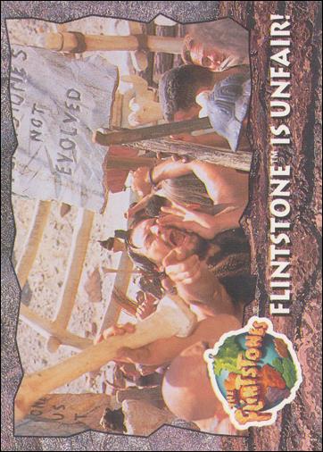 Flintstones: The Movie (Base Set) card 61 Flintstone Is Unfair!