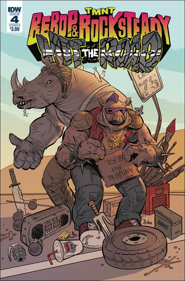 Teenage Mutant Ninja Turtles: Bebop & Rocksteady Hit The Road 4-B by IDW