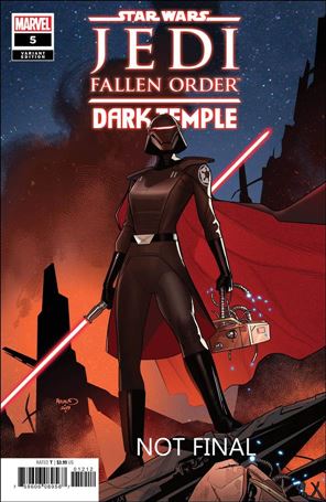 Star Wars: Jedi Fallen Order - Dark Temple issue 5-B Paul Renaud 1:10 Cover