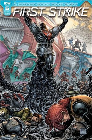 First Strike issue 5 Freddie Williams II Cover