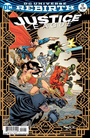 Justice League (2016) issue 12-B Yanick Paquette Cover