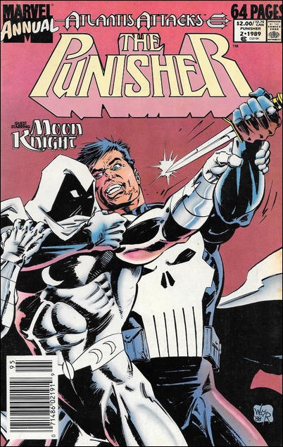 Punisher Annual (1988) issue 2-B Newsstand Edition