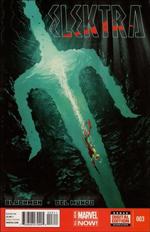 Elektra (2014) issue 3 Michael Del Mundo Cover