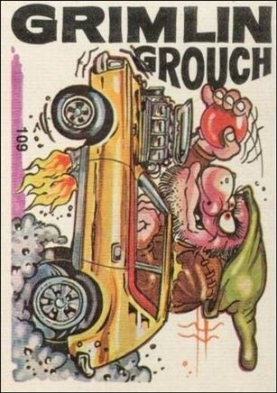 Oddest Odd Rods (Base Set) card 109 Grimlin Grouch (Fan Art on Back)
