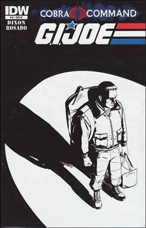 G.I. Joe (2011) issue 12-C Will Rosado 1:10 B&W Cover