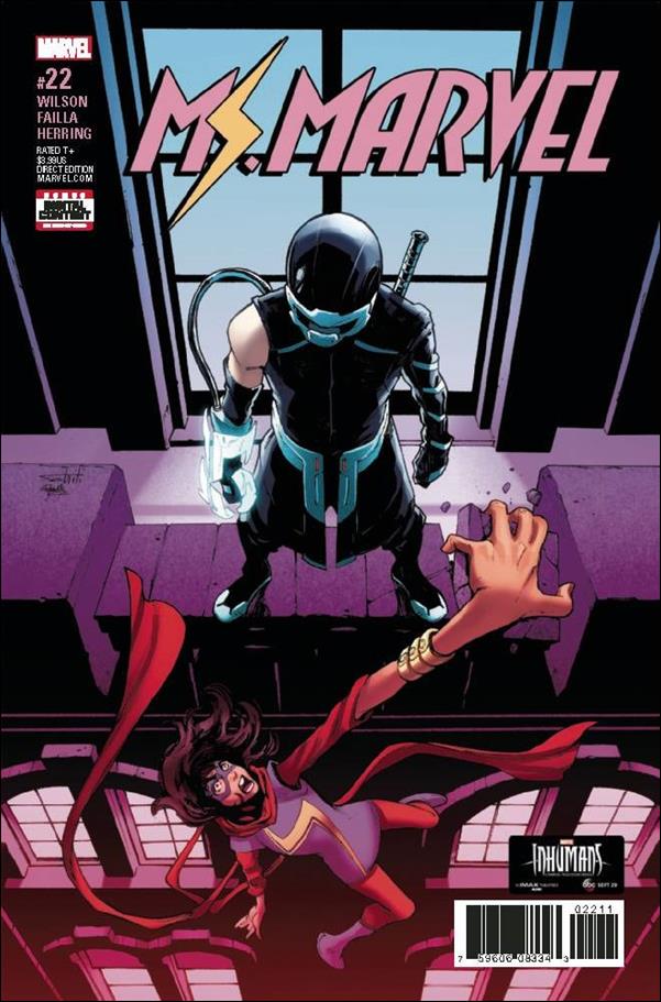 Ms. Marvel (2016) issue 22 Valerio Schiti Cover