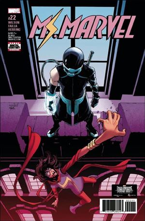 Ms. Marvel (2016) issue 22 Valerio Schiti Cover
