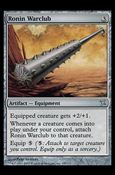 Magic the Gathering: Betrayers of Kamigawa (Base Set) card 158 Ronin Warclub