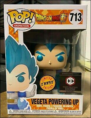 POP! Animation figure 713-B Vegeta powering up (Metallic)