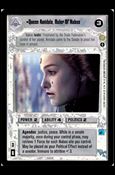 Star Wars: Coruscant Limited (Base Set) card 118 Queen Amidala, Ruler of Naboo (Alt. Image)