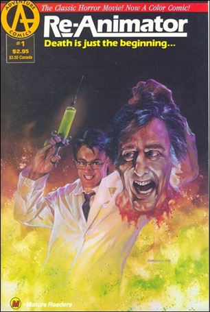 Re-Animator in Full Color issue 1 Dave Dorman Cover Art