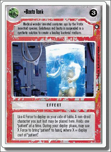 Star Wars: Hoth Revised (Base Set) card 113 Bacta Tank