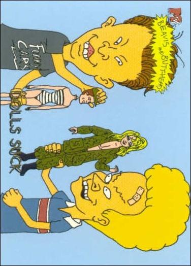 Beavis and Butt-Head (Base Set) card '6926' Dolls Suck