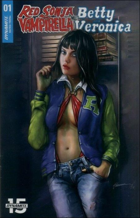 Red Sonja and Vampirella Meet Betty and Veronica issue 1-R Shannon Maer Unknown Comics Cover