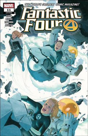 Fantastic Four (2018) issue 11 Esad Ribic Cover