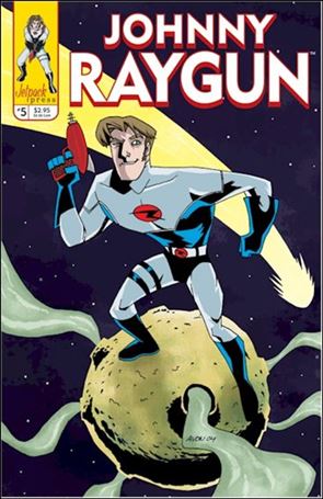 Johnny Raygun: Quarterly issue 5-B Michael Avon Oeming Cover 1/1000