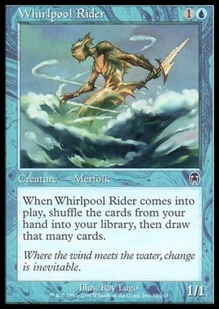 Magic the Gathering: Apocalypse (Base Set) card 35 Whirlpool Rider