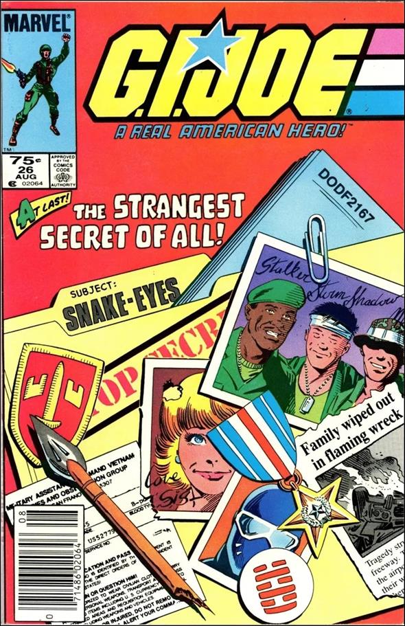 G.I. Joe: A Real American Hero issue 26-D Canadian Price Cover