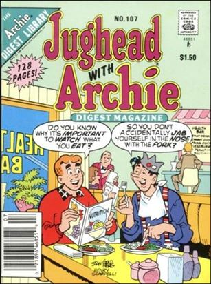 Jughead with Archie Digest Magazine issue 107