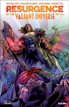 Resurgence of the Valiant Universe issue 3 Guillermo Fajardo Cover